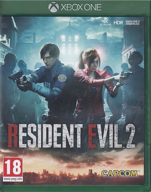 Resident Evil 2 - Remake - Xbox One Spil (B-Grade) (Genbrug)